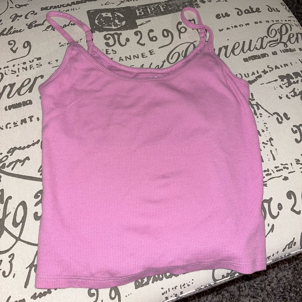 Pink Hollister Tank Top